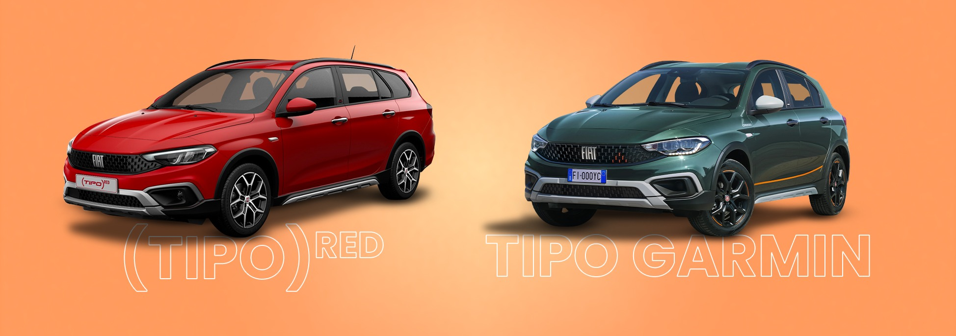 torital Fiat Tipo RED oraz Tipo Garmin